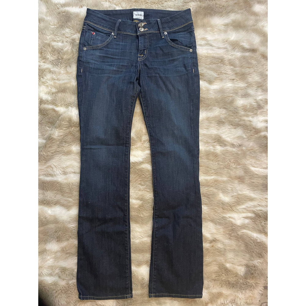 Hudson stretch boot cut jean size 27 Petite, Beth Baby Boot.